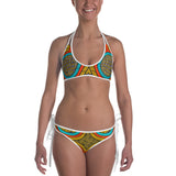 Inner Alkebulan™ African Wax Print Bikini