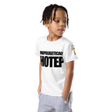 Unapologetically Hotep Kids Crew Neck T-Shirt