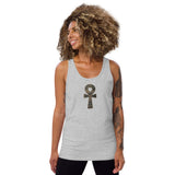 Inner Alkebulan Unisex Ankh Tank Top