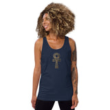 Inner Alkebulan Unisex Ankh Tank Top