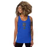 Inner Alkebulan Unisex Ankh Tank Top