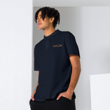 Crook & Flail Unisex Embroidered Pique Polo Shirt
