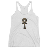 Inner Alkebulan Women's Ankh Racerback Tank