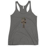 Inner Alkebulan Women's Ankh Racerback Tank