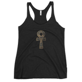 Inner Alkebulan Women's Ankh Racerback Tank