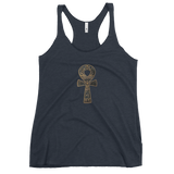 Inner Alkebulan Women's Ankh Racerback Tank