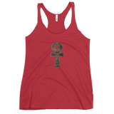 Inner Alkebulan Women's Ankh Racerback Tank