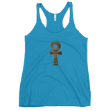 Inner Alkebulan Women's Ankh Racerback Tank