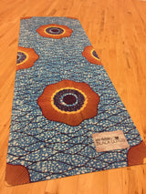 Limited-Run 1mm Thin Blue Wax Print Yoga Mat