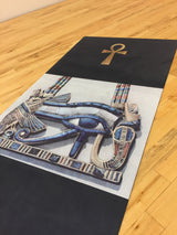 Eye of Horus 1.5mm Natural Rubber Yoga Mat - Lisa Brown's Treasure & Gifts