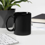 Ankh Black Glossy Mug