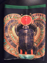 Scarab Yoga Towel - Lisa Brown's Treasure & Gifts