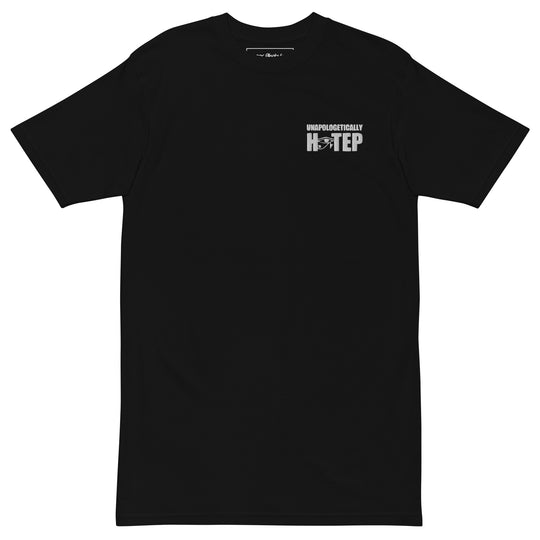 Inner Alkebulan™ Unapologetically Hotep Embroidered Premium Heavyweight T-Shirt
