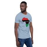 Inner Alkebulan™ RGB Africa Short-Sleeve Cotton T-Shirt