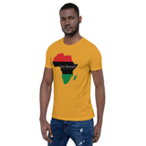 Inner Alkebulan™ RGB Africa Short-Sleeve Cotton T-Shirt