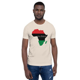 Inner Alkebulan™ RGB Africa Short-Sleeve Cotton T-Shirt