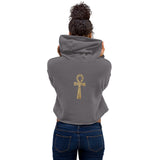 Inner Alkebulan™ Unapologetically Hotep Women's Crop Hoodie