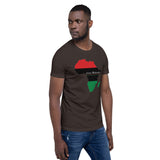 Inner Alkebulan™ RGB Africa Short-Sleeve Cotton T-Shirt