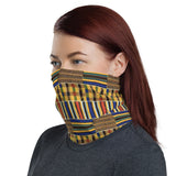 Kente Cloth Neck Gaiter Face Mask