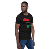 Inner Alkebulan™ RGB Africa Short-Sleeve Cotton T-Shirt