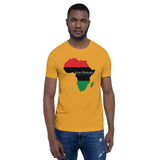 Inner Alkebulan™ RGB Africa Short-Sleeve Cotton T-Shirt