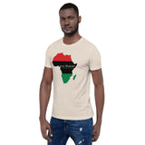 Inner Alkebulan™ RGB Africa Short-Sleeve Cotton T-Shirt