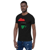Inner Alkebulan™ RGB Africa Short-Sleeve Cotton T-Shirt