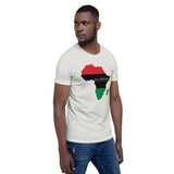 Inner Alkebulan™ RGB Africa Short-Sleeve Cotton T-Shirt