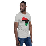 Inner Alkebulan™ RGB Africa Short-Sleeve Cotton T-Shirt