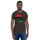Inner Alkebulan™ RGB Africa Short-Sleeve Cotton T-Shirt