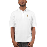 Men's Premium Embroidered Ankh Polo