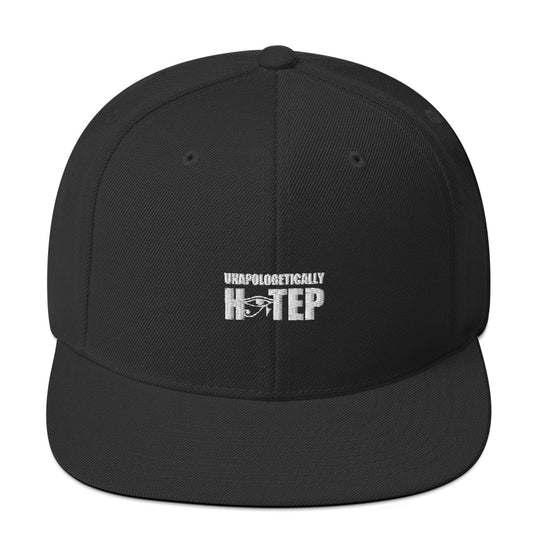 Inner Alkebulan™ Unapologetically Hotep Embroidered Snapback Cap