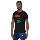 Inner Alkebulan™ RGB Africa Short-Sleeve Cotton T-Shirt