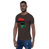 Inner Alkebulan™ RGB Africa Short-Sleeve Cotton T-Shirt