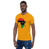Inner Alkebulan™ RGB Africa Short-Sleeve Cotton T-Shirt