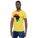 Inner Alkebulan™ RGB Africa Short-Sleeve Cotton T-Shirt