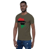 Inner Alkebulan™ RGB Africa Short-Sleeve Cotton T-Shirt