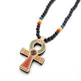 Egyptian Ankh Engraved Necklaces Vintage