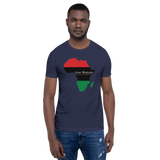 Inner Alkebulan™ RGB Africa Short-Sleeve Cotton T-Shirt